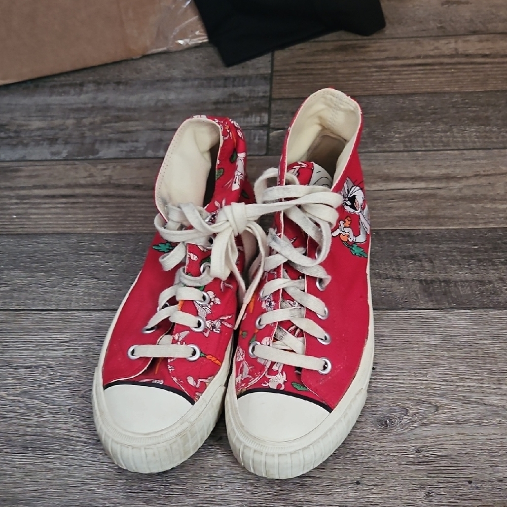 Keds Red and White Classic Sneakers